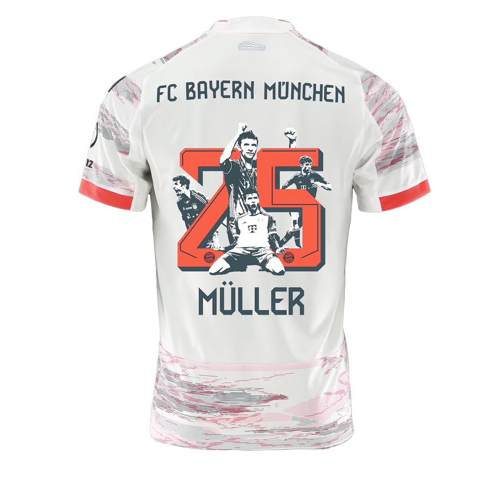 Bayern München - 25 Müller Auswärtstrikot - Limitiert 25/26
